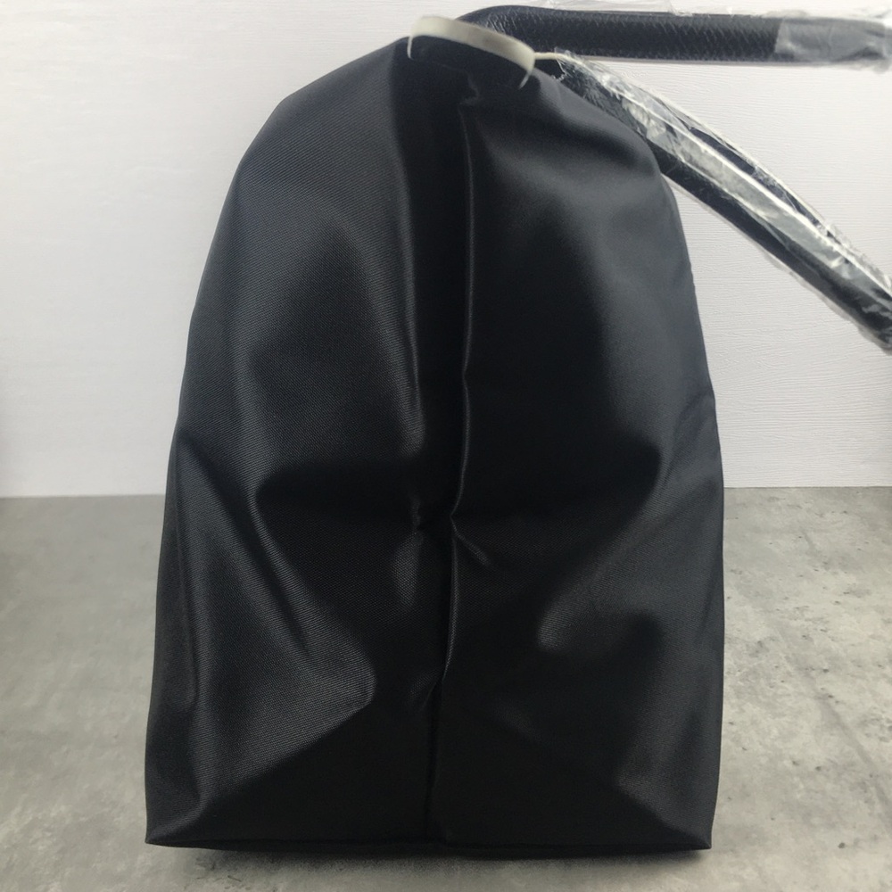 NWT Longchamp Le Pliage Original Large Shoulder Nylon Bag Tote IN NEW BLACK - Picture 11 of 13